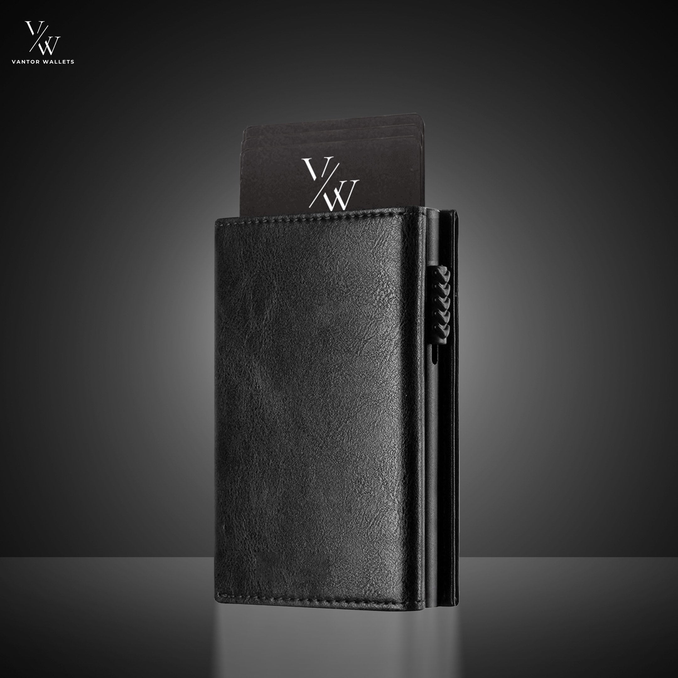 Everyday Carry RFID Wallet – Slim Leather Card Holder